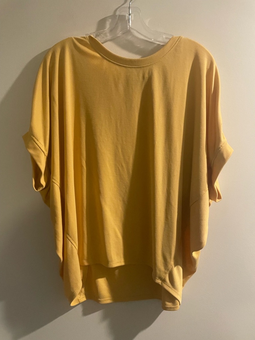 Chicos 2 rich butter yellow knit top
